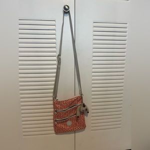 Kipling Keiko Crossbody Bag Poppy Spray Flowers